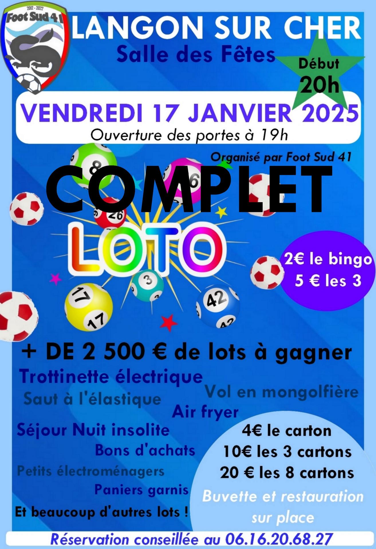 Affiche loto version 5
